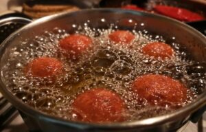 fried cheese and egg balls italian recipe