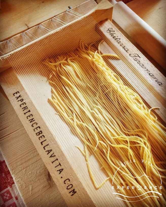 spaghetti alla chitarra italy