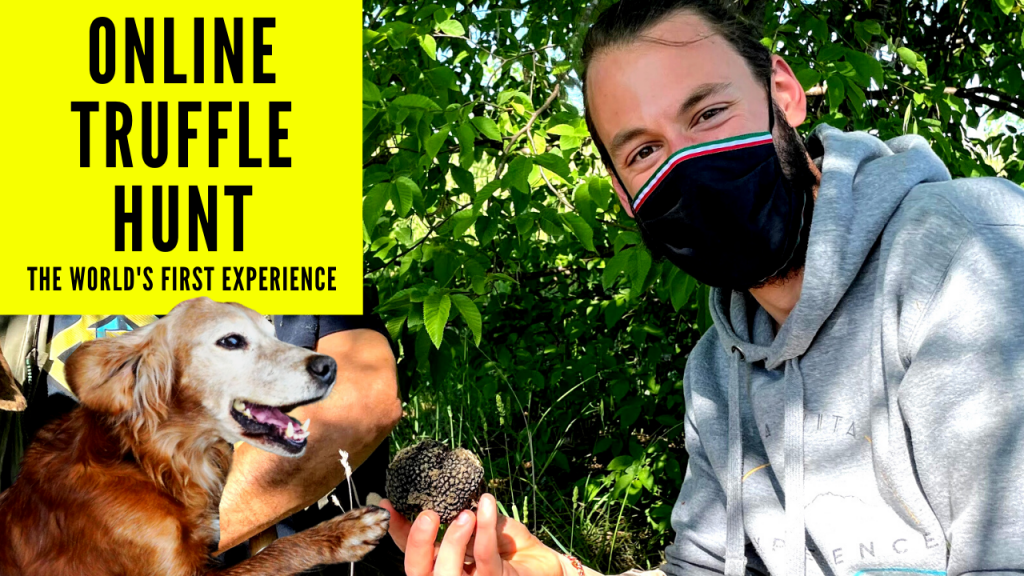 word first online truffle hunt experience