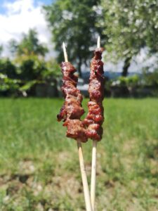 arrosticini lamb skewer abruzzo