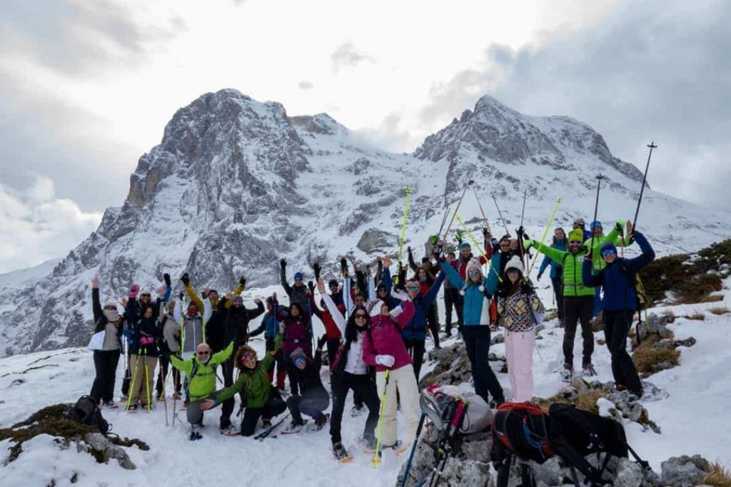 winter activities abruzzo