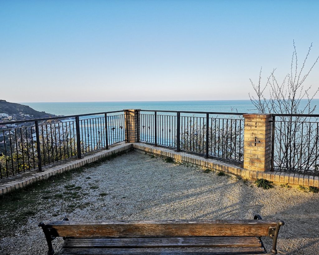 view Abbey of San Giovanni in Venere near trabocchi