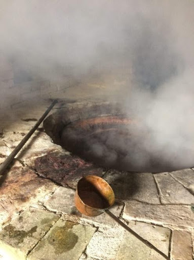 making vino cotto in abruzzo italy