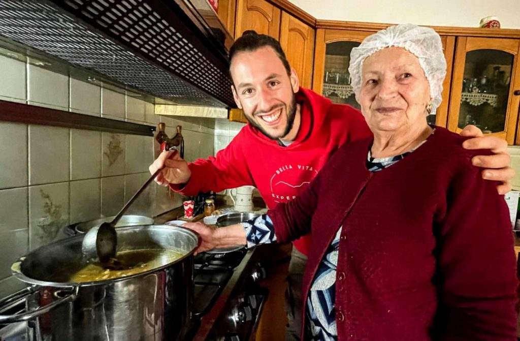 preparing virtù from Teramo