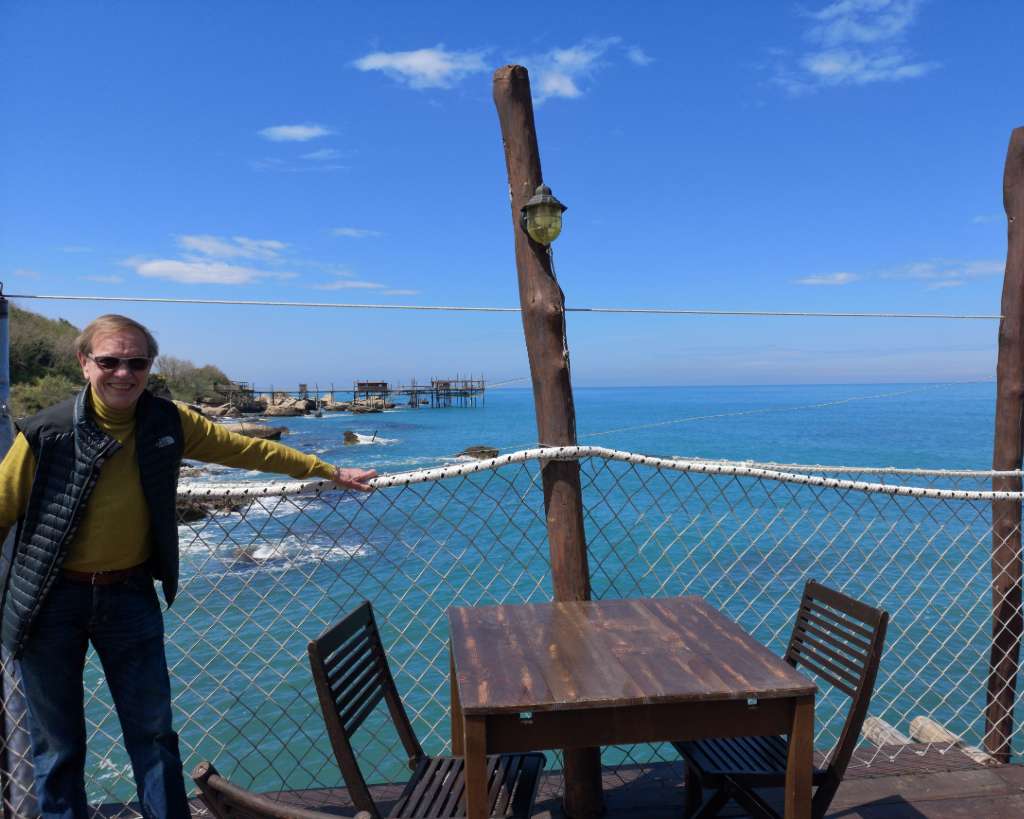 lunch on best trabocco abruzzo