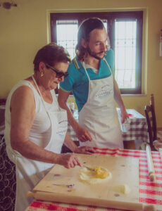 Visconti Cooking Experience - This chitarra instrument is a pasta