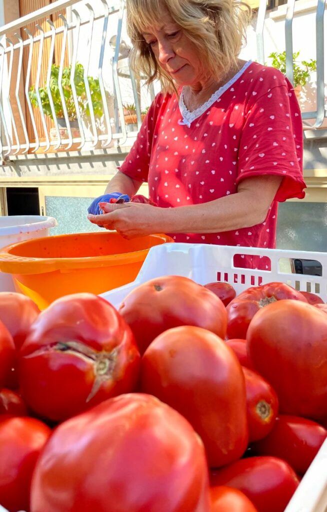 italian pomodori tomatoes passata conserve