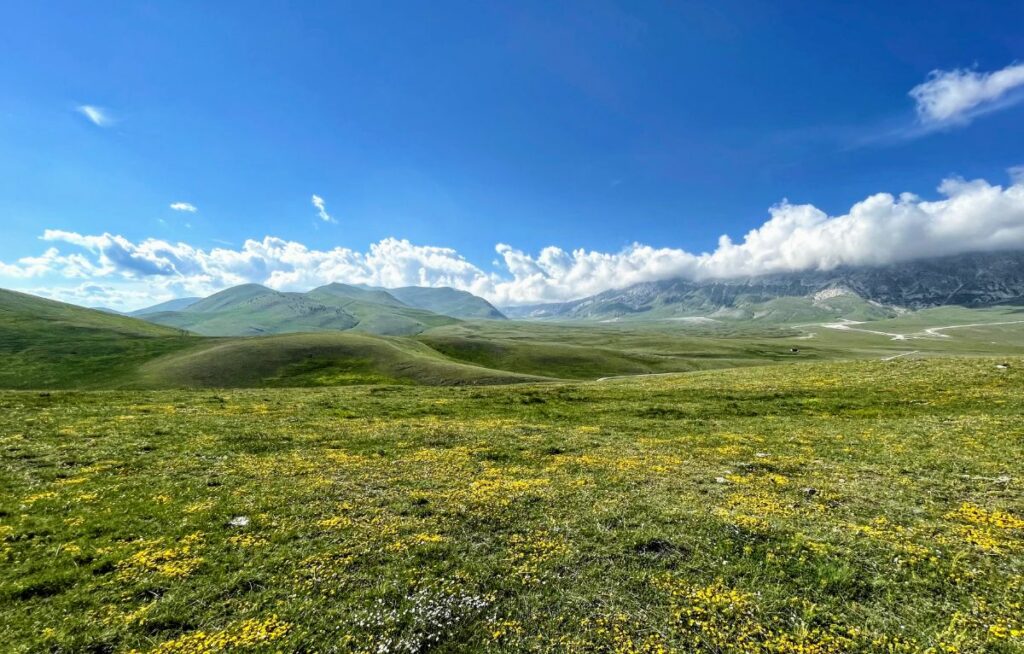 campo imperatore spring abruzzo