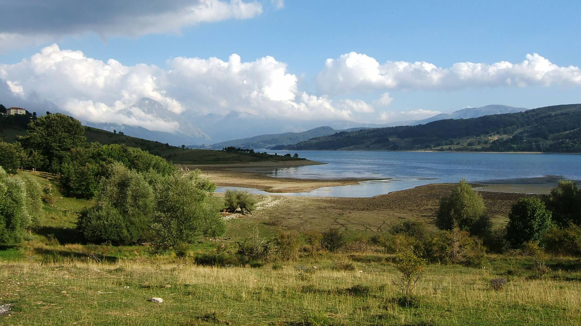 Campotosto Lake