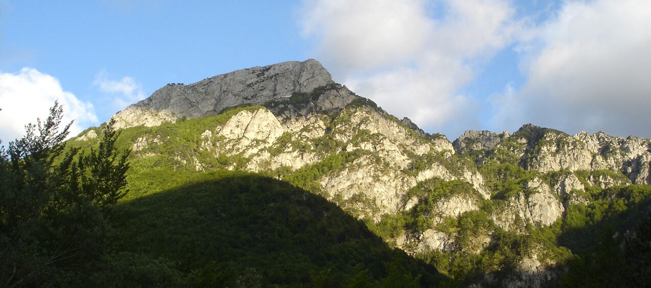 Monte Sterpi d'Alto dalla Camosciara