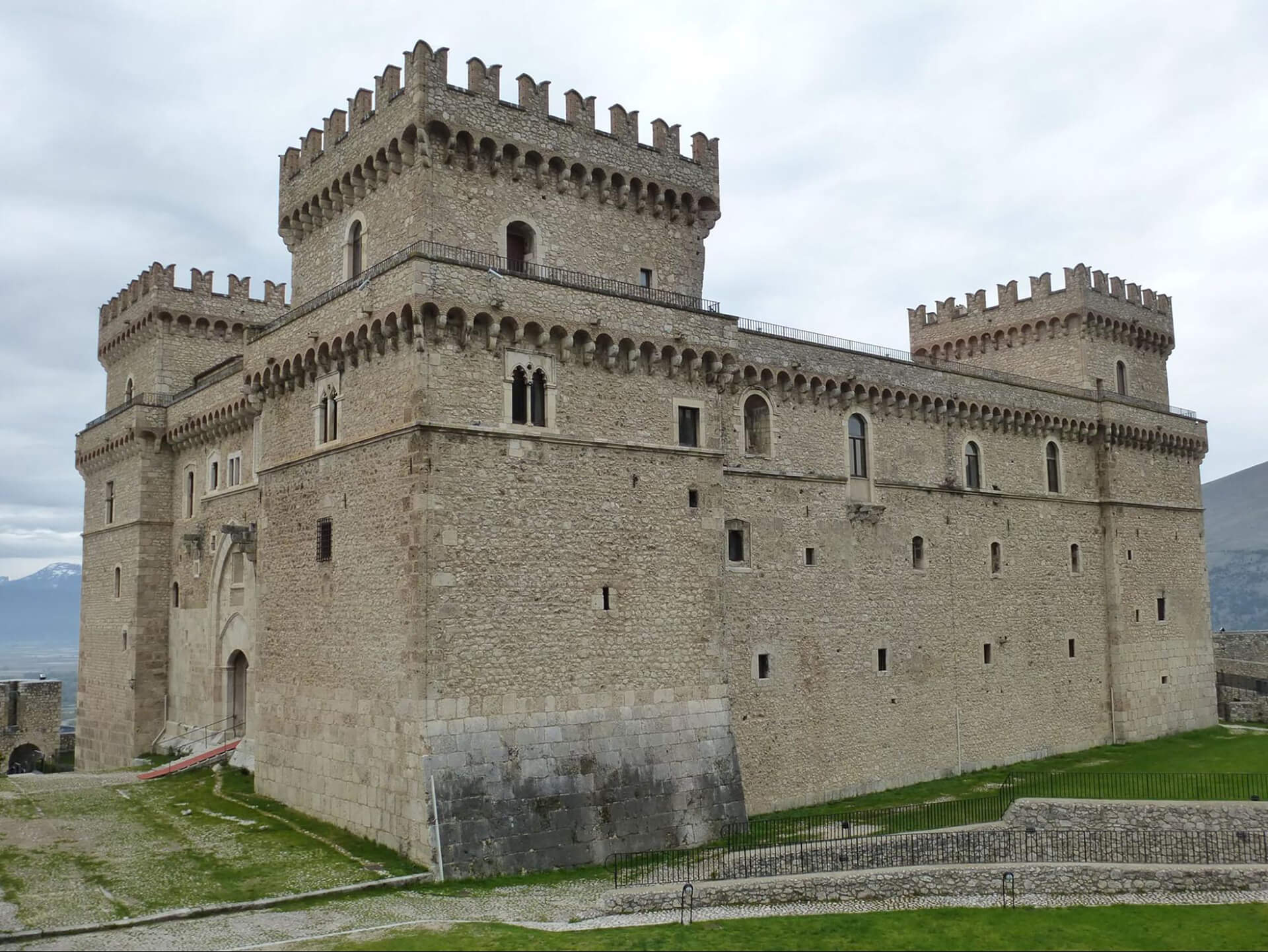 Piccolomini castle, Celano, Abruzzo, Italy